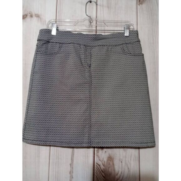Slim-Sation Skort Ladies 14 Black Pencil Pull‎ On Waist - Picture 1 of 6